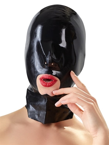 LateX Maske med mundåbning